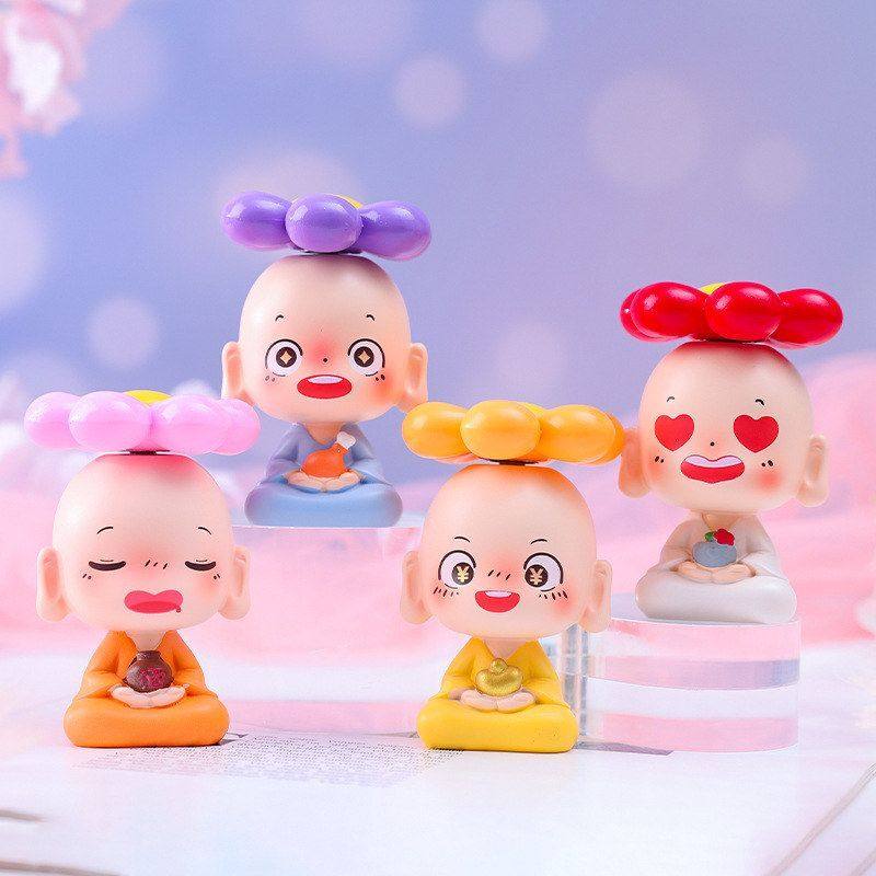 小摆设礼品摆件实用创意创意和尚