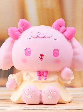 罐搪胶防掉大容量干饭储钱卡通