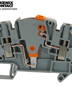 凤凰原装菲尼克斯导轨式连接器分断测试接线端子UTME 4 3047452