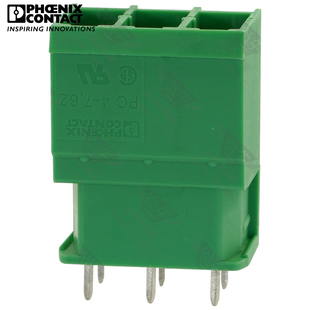 7.62mm菲尼克斯Phoenix凤凰PCB插拔式 接线端子插头母座PCV4