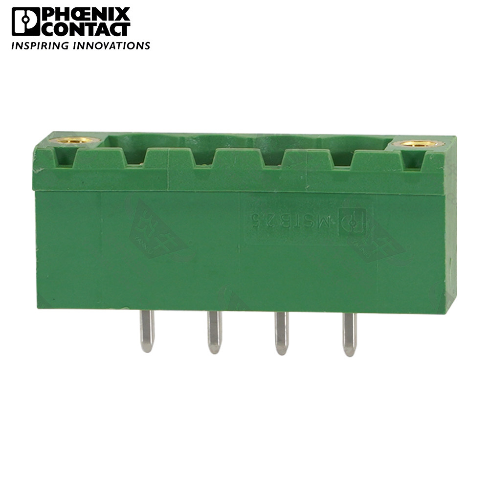 5.0mm菲尼克斯Phoenix凤凰插拔式PCB接线端子针座MSTBV2.5-GF