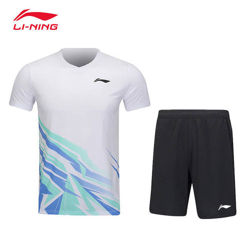 李宁羽毛球服比赛服套装速干训练男女AATV013/AATV014