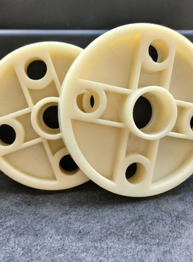 【高强度】淡黄色国标塑料ABS法兰片 DN15/20/25/32/40/50/65热卖