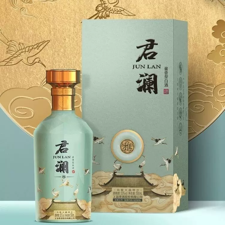 【活动链接拍君澜雅发君道雅2023年原箱6瓶】君澜雅酒500ml*6瓶