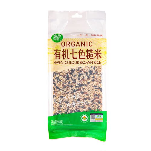 盒马 有机七色糙米 950g