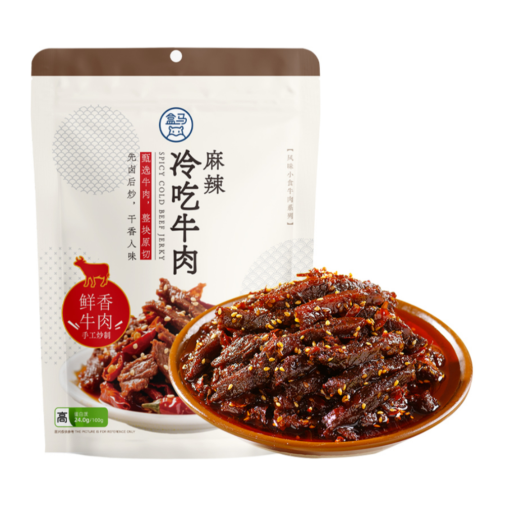 盒马 麻辣冷吃牛肉 450g(150g*3)