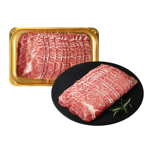 澳洲和牛M8-9板腱火锅牛肉片220g