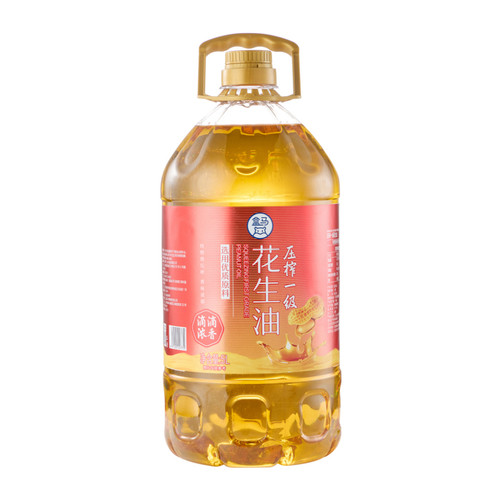 盒马花生油一级压榨5L大桶家庭装