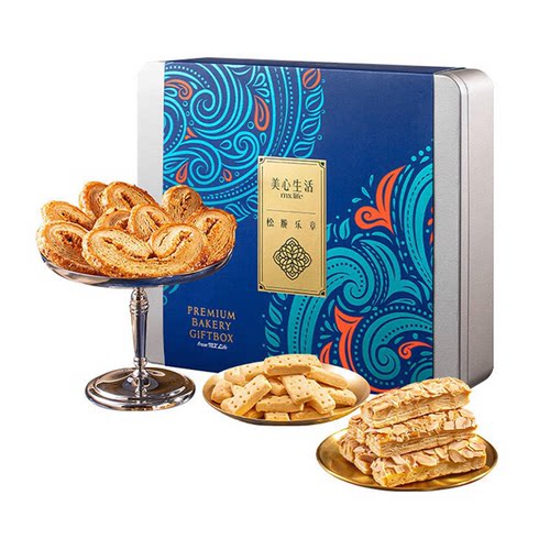 美心（Meixin） 松脆乐章烘焙食品礼盒 330g中秋送礼礼盒