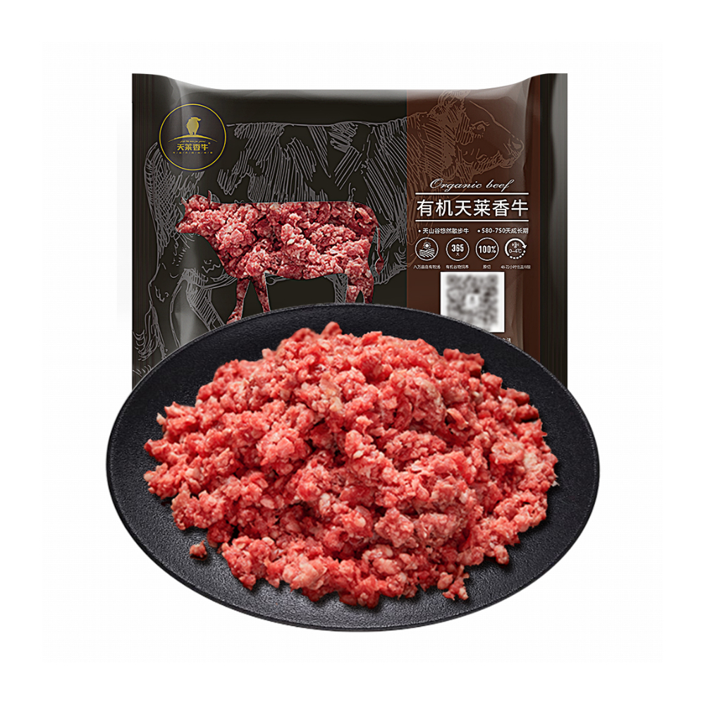 新疆 天莱香牛 有机牛肉馅 500g