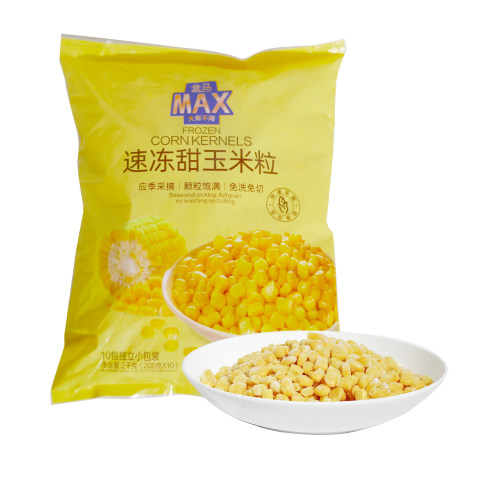 盒马MAX 速冻甜玉米粒 2kg(200g*10)