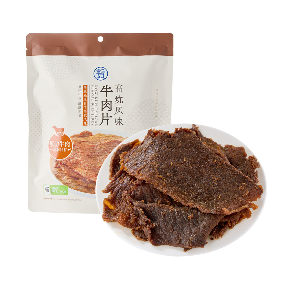 盒马 高坑风味牛肉片 240g