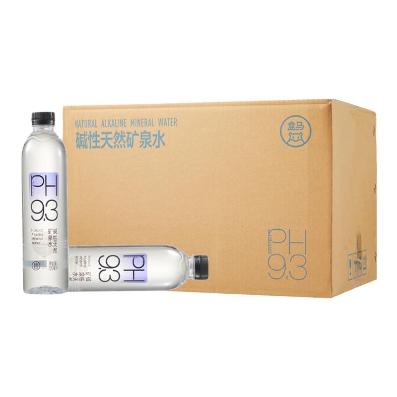 盒马 碱性天然矿泉水 520ml*24瓶