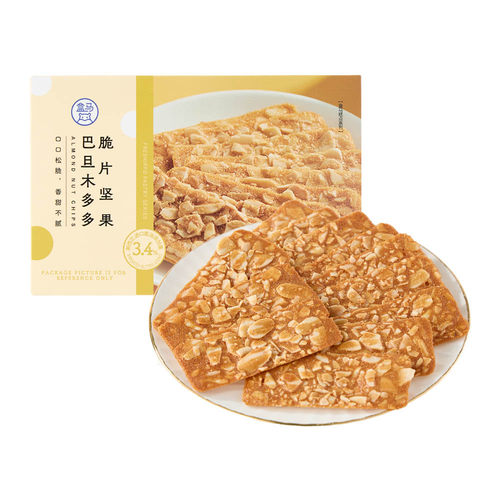 盒马脆片坚果巴旦木多多80g