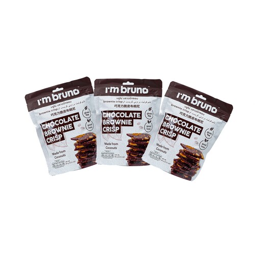 I’m bruno 脆皮布朗尼巧克力味 60g*3袋 泰国进口