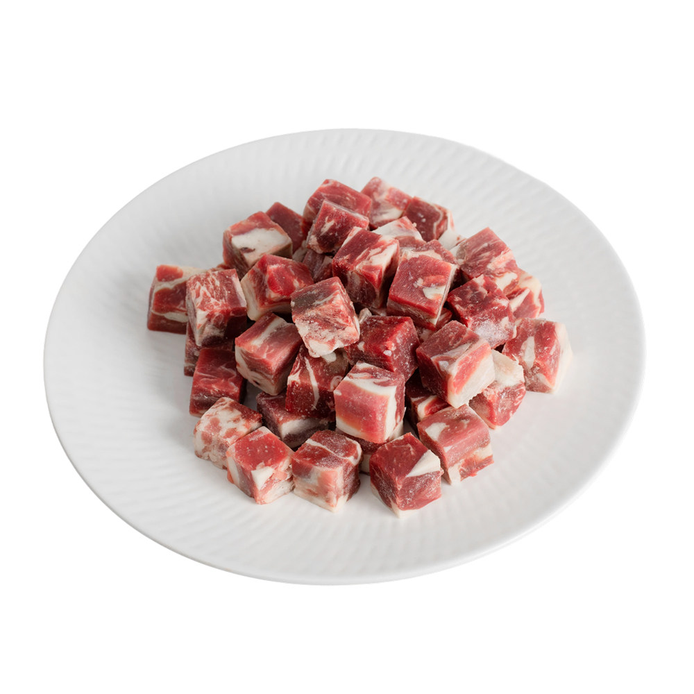 国产谷饲黄牛牛腩块 1kg