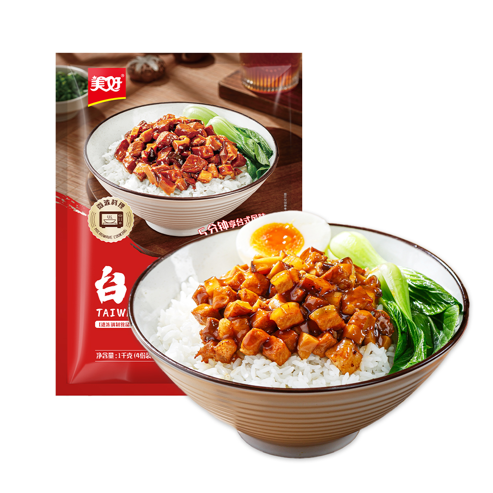 美好 台式卤肉 1kg(250g*4袋)