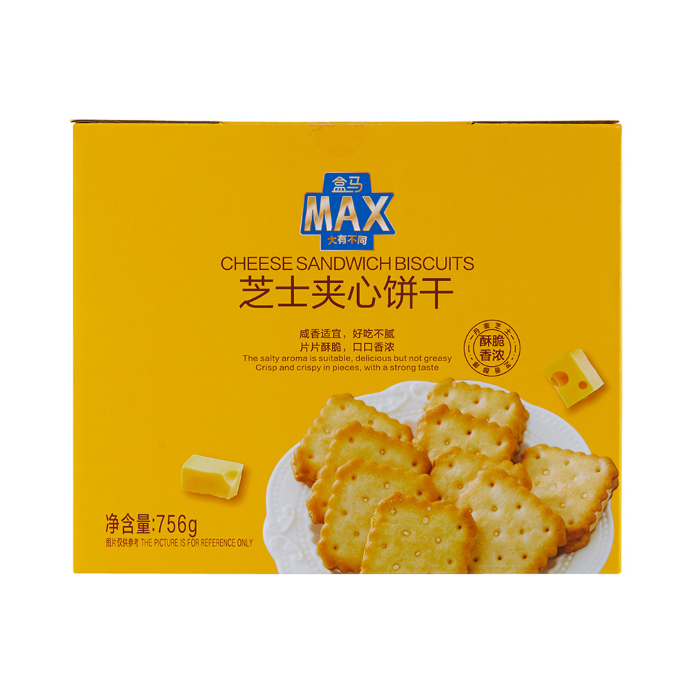 盒马 芝士夹心饼干 756g 零食/坚果/特产 夹心饼干 原图主图