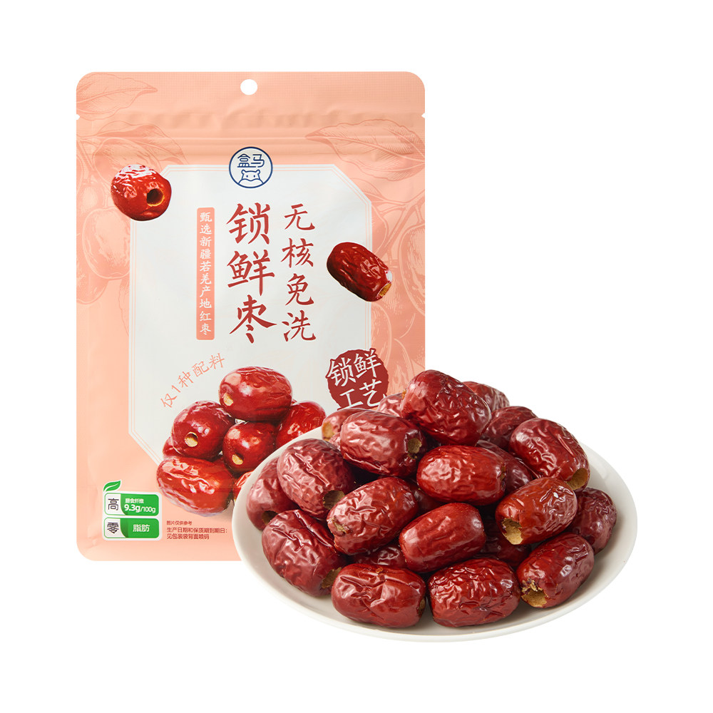 盒马 无核免洗锁鲜枣 160g图片