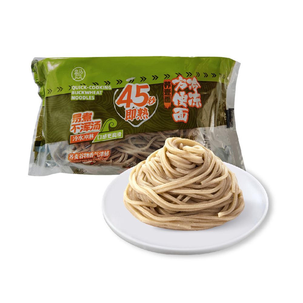 盒马 冷冻方便面(荞麦面) 600g*3袋