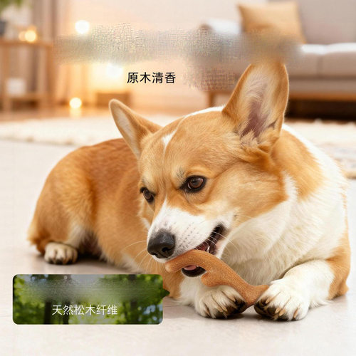FOS两只福狸狗狗玩具磨牙