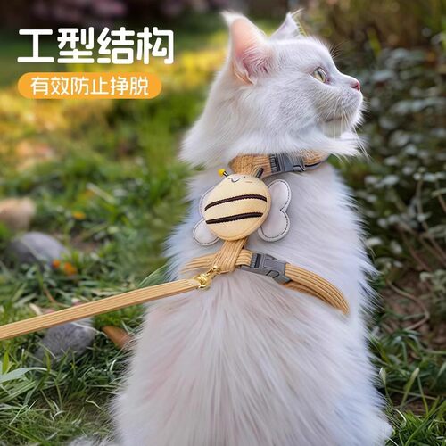 猫咪牵引绳防挣脱外出专