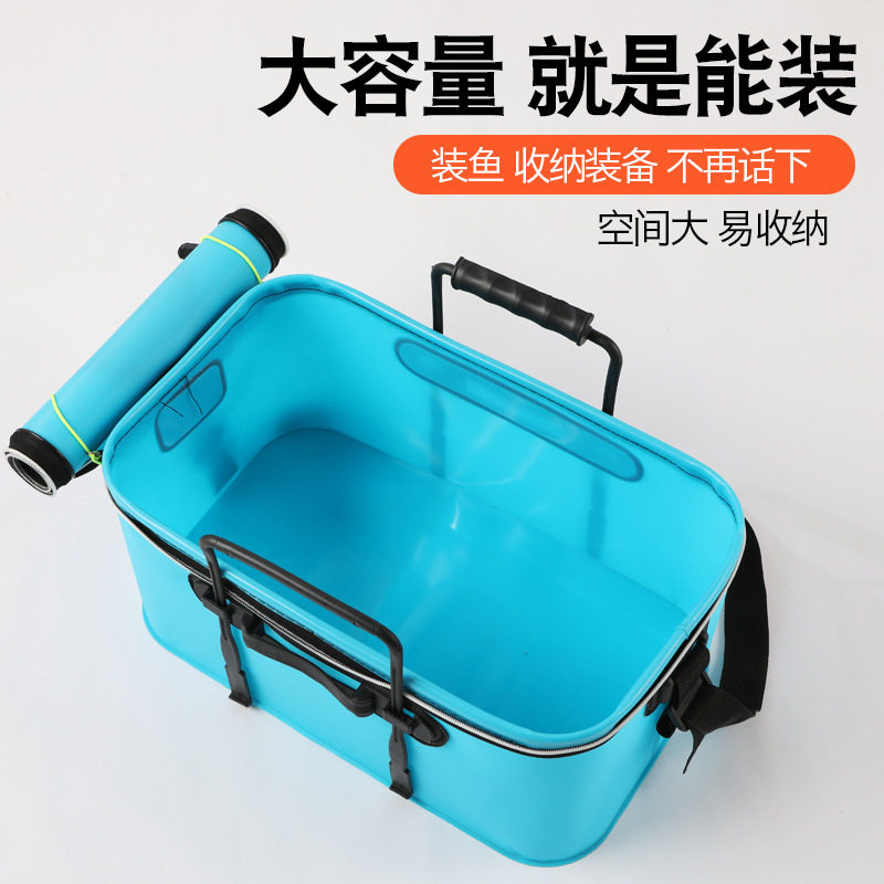 钓鱼桶箱活EVA可折叠户外