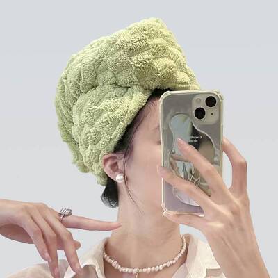 优系云朵双层加厚干发帽强吸水速干成人女擦头发毛巾浴帽包头