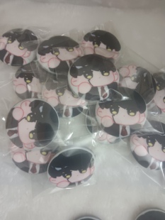 瑕疵清仓大甩卖物理魔法使马修毛绒吧唧徽章二次风元谷子周边包邮