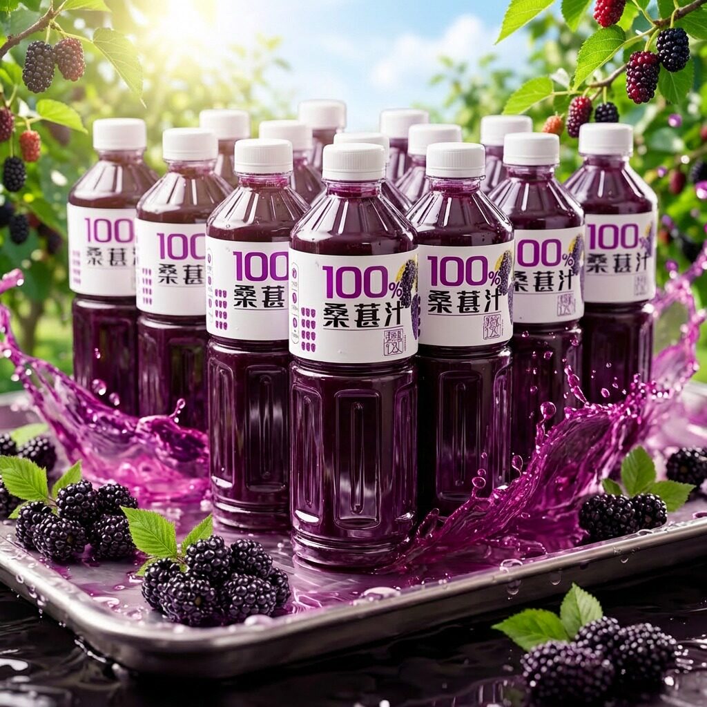 央妈推荐%桑葚汁原浆nfc风味饮料官方旗舰店鲜果鲜榨原汁0添加