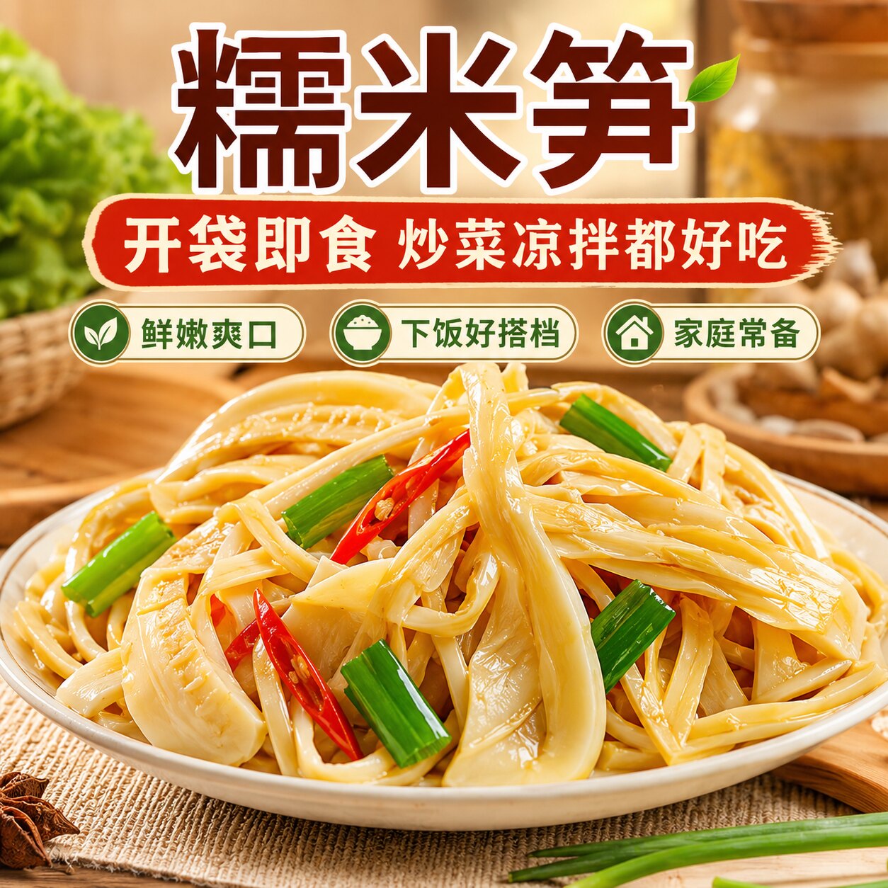 农严选有机糯米笋嫩笋尖江西特产官方旗舰店新鲜原味正宗干邓老农