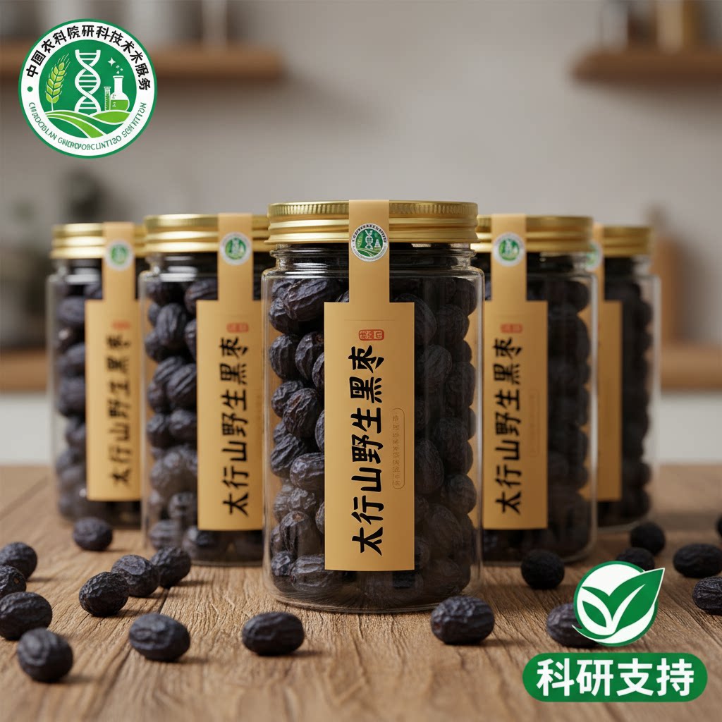 无核黑枣官方旗舰店正宗太行山无核乌黑枣特级乌枣野生黑枣君迁子