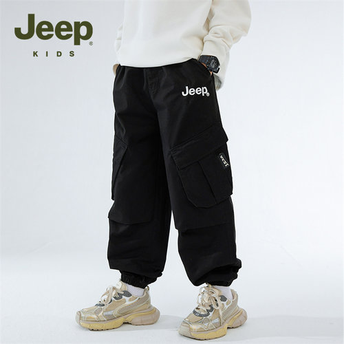 Jeep吉普童装儿童纯棉裤子
