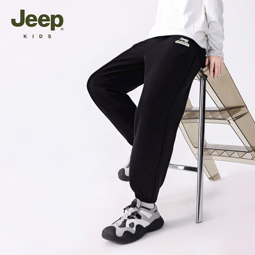 Jeep吉普男童春季休闲裤