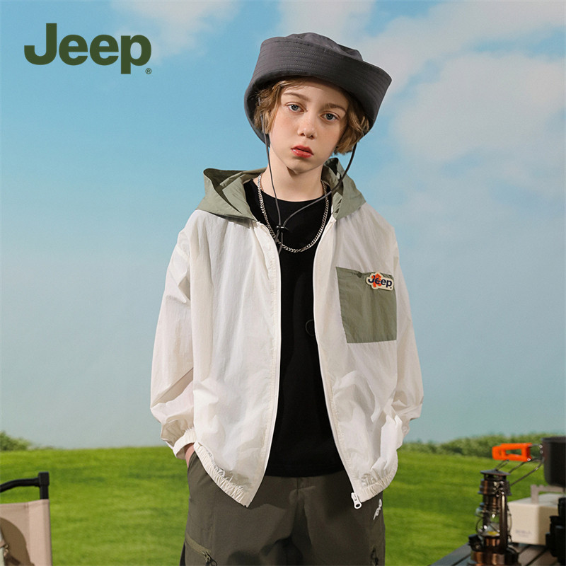 Jeep吉普童装儿童防晒衣