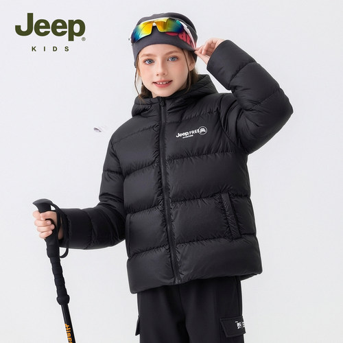 Jeep吉普儿童加厚羽绒服外套