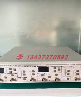 斯坦福SR650可编程双通道滤波器SR620 SR640 SR570 SR810频率计
