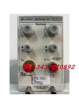 安捷伦KEYSIGHT是德86116C 86118A 86117B 86115B示波器光电模块
