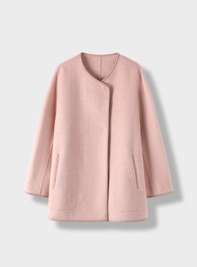 【晶晶姐妹专属】双面呢羊毛大衣FQ335-LSM