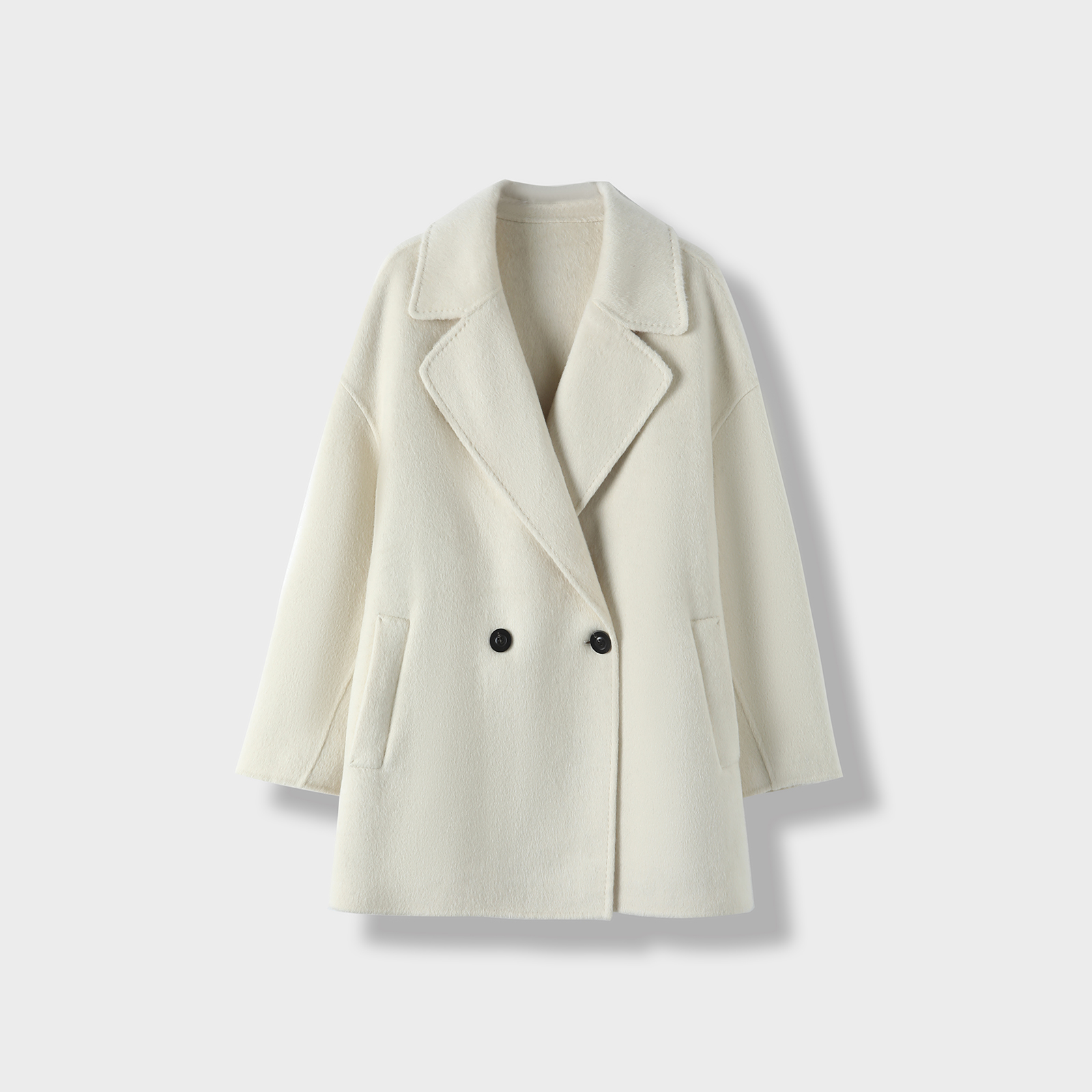 【李夫人MOMO粉丝专享】中长款女装大衣外套F53198-LSM