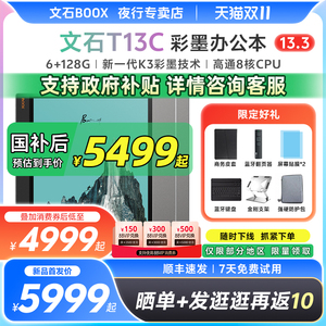 【支持国补 送商务皮套】文石BOOX T13C轻薄彩墨办公本墨水屏电子书阅读器13.3彩色水墨屏电纸书tab13升级