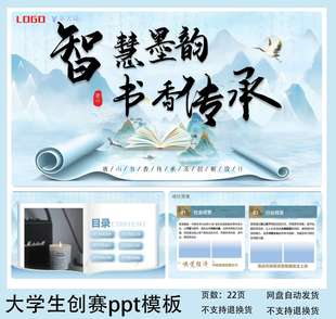 2025创业大赛禁用传统PPT新国标路演模板专精特新大创国金类案例