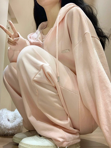 Спортивный костюм, тонкий комплект для школьников, модная толстовка с капюшоном