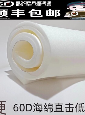 60D高密度海绵床垫家用单双人50D学生宿舍加厚软垫1.5定制塌塌米