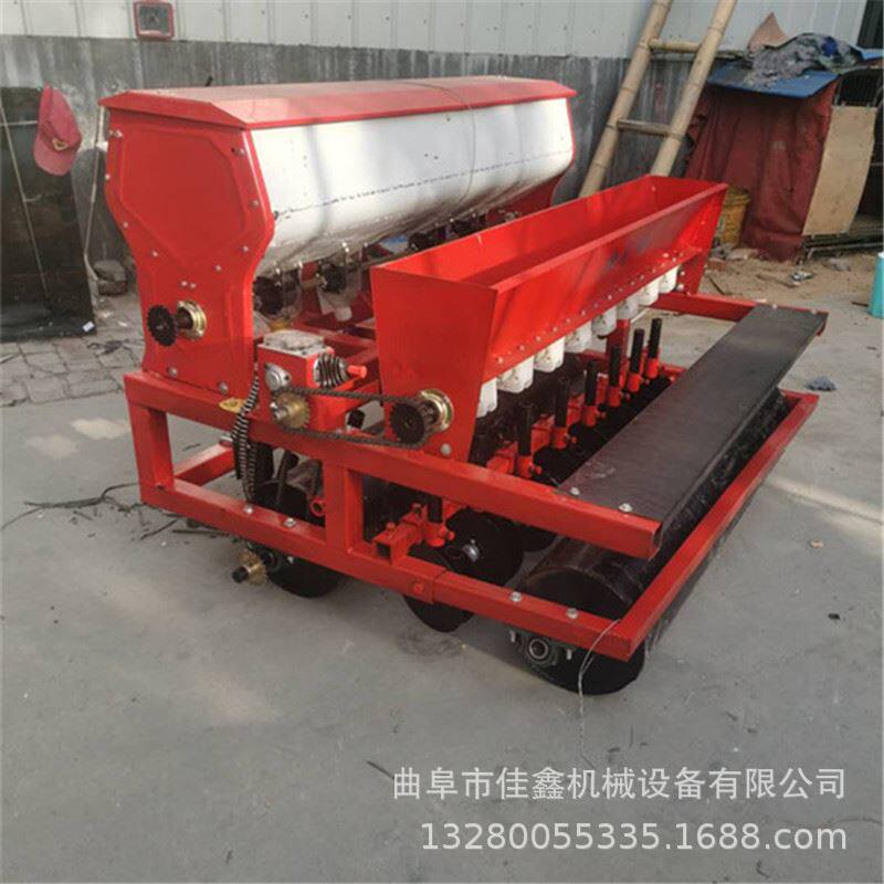 免间苗小粒种子播种机 汽油手推精播机 播谷子机价格