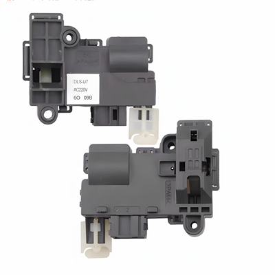适用于三洋/惠而浦滚筒洗衣机电子门锁 门开关DLS-U7 全新配件