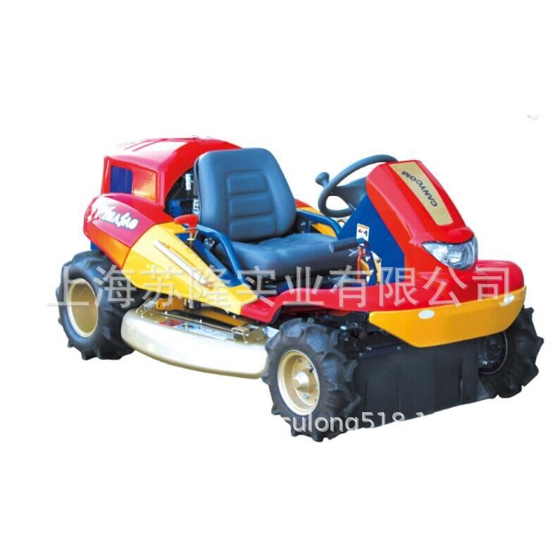 筑水9GZ-221乘坐式四驱割草机 割草机 筑水草坪车 斜坡割草机