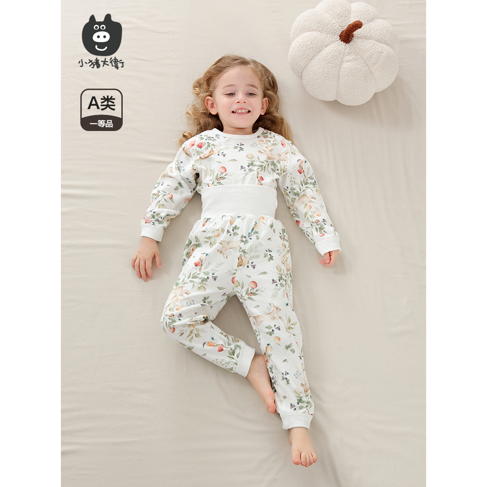 小猪大卫2025秋冬套装棉毛高腰套（新）