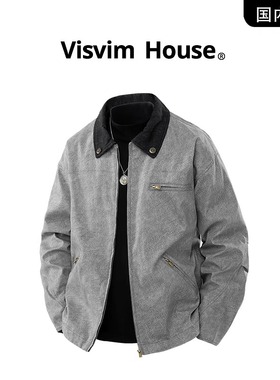 【品牌撤柜】VISVIM BESSEL春秋季新款宽松底特律工装夹克外套男