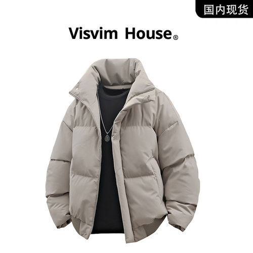 【品牌现货】VISVIM SHINY冬季新款加厚宽松立领面包服棉服外套男